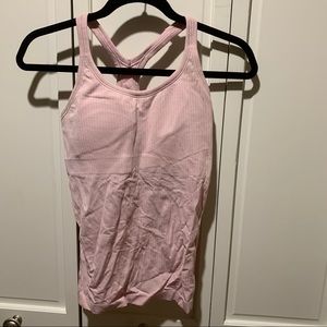 Lululemon ebb to street light pink size 6
